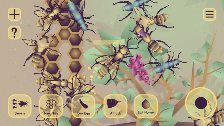 Screenshot from the game Monarchies of Wax and Honey