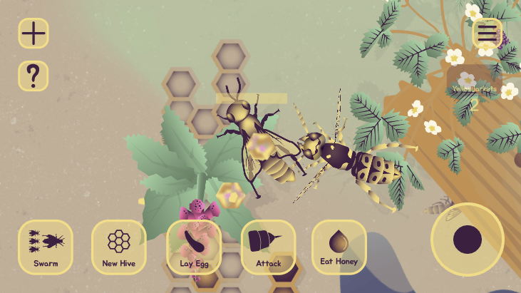 Screenshot from the game Monarchies of Wax and Honey